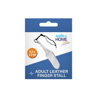 Safe Home Care Adult Leather Finger Stall 15.5 x 3.9cm