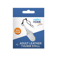 Safe Home Care Adult Leather Thumb Stall 14.5 x 4.5cm