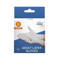 Safe Home Care Latex Gloves 10pc Large 23.5 x 12.5cm