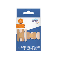 Safe Home Care Breathable And Sterile Plasters Finger 12pc