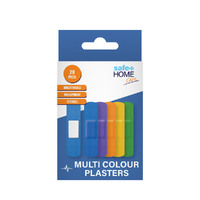 Safe Home Care Breathable Sterile And  Waterproof Multi Colour Plasters 20pc