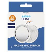 Safe Home Care 7 x Magnifying Mirror 17cm With Suction Cups