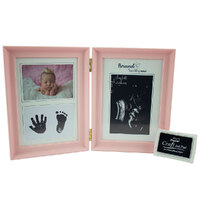 Ultra Sound Baby Double Photo Frame Pink
