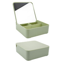 Square Jewellery Box With Mirror