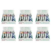Beauty & Me Magnifying Makeup Glasses Counter Display of 12 (4 x +2.50, 4 x +3.00, 4 x +3.50) Bundle of 6