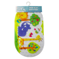 Fun In The Tub Non Peel Anti-bacterial Mould Free Safari Bath Mat 69 x 39cm