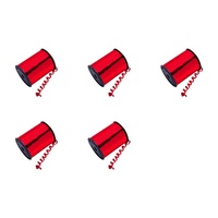 Curling Ribbon Red Metallic 5mm x 500 Yards Pack of 5