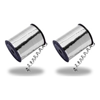 Curling Ribbon Metallic Silver 5mm x 500 Yards Pack of 2