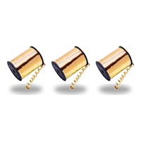 Curling Ribbon Gold Metallic 5mm x 500 Yards Pack of 3