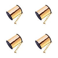 Curling Ribbon Gold Metallic 5mm x 500 Yards Pack of 4