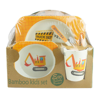 Baby & Me Bamboo Digger Feed Set Eco Friendly Baby Kids Dinnerware