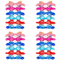 Kids Swimming Goggles Animal Designs with Ear Plugs Assorted - Random Design and Colour Supplied Pack of 4