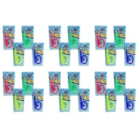 Kids Swimming Goggles Mask and Snorkel Set Assorted Colours - Random Colour Supplied Bundle of 6