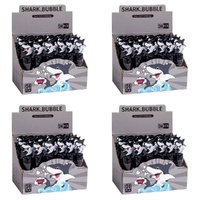 Shark Bubble Wand Bottles Counter Display of 24 Bundle of 4