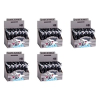 Shark Bubble Wand Bottles Counter Display of 24 Bundle of 5