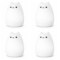 Silicone Cat Touch Lamp Pack of 4