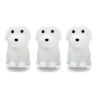 Silicone Puppy Touch Lamp Pack of 3