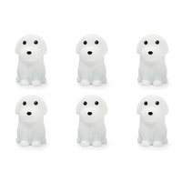 Silicone Puppy Touch Lamp Pack of 6