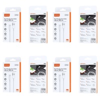 USB-A to USB-C Fast Charging Data Cable 3A 1m White Pack of 4