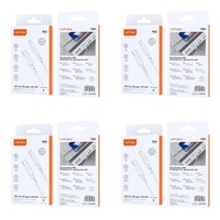 USB-C to Lightning Fast Charging Cable PD 20W 1m White Pack of 4