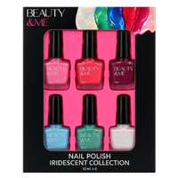 Beauty & Me Nail Polish Iridescent Collection 6 x 12mL