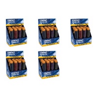 Compact Umbrellas Assorted Colours Counter Display of 12 Bundle of 5