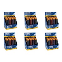 Compact Umbrellas Assorted Colours Counter Display of 12 Bundle of 6