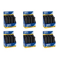 Compact Umbrellas Black Counter Display of 12 Bundle of 6
