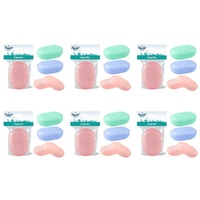 Travel Now Travel Soap Box Assorted Colours - Random Colour Supplied Pack of 6