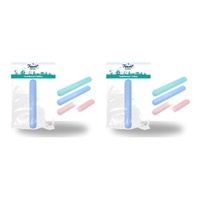 Travel Now Travel Toothbrush Holder Assorted Colours - Random Colour Supplied Pack of 2