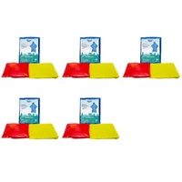 Travel Now Rain Poncho Hooded Reusable One Size - Random Colour Supplied Pack of 5