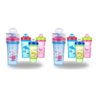 Momeasy Toddler Training Cup 300mL Non-Spill Spout - Random Design and Colour Supplied Pack of 2