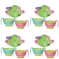Momeasy Baby Snack Box Bowl with Handles 6m+ - Random Colour Supplied Pack of 4