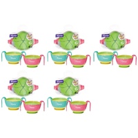 Momeasy Baby Snack Box Bowl with Handles 6m+ - Random Colour Supplied Pack of 5