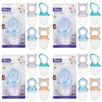 Momeasy Baby Fresh Food Feeder 6m+ - Random Design and Colour Supplied Pack of 4
