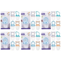 Momeasy Baby Fresh Food Feeder 6m+ - Random Design and Colour Supplied Pack of 6