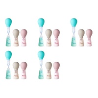 Momeasy Baby Nasal Aspirator Bulb Style with Stand - Random Colour Supplied Pack of 5