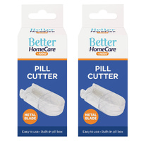 Better Home Care Now Pill Cutter and Compartment 8.5 x 4.7 x 3cm x 2