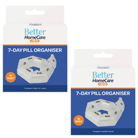 Better Home Care Now Pill Box Reminder Round 7 Day 8.5 x 2.5cm x 2