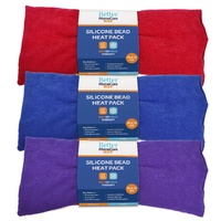 Better HomeCare Now Silicone Bead Heat Pack 38 x 18cm Assorted