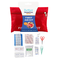 Better Homecare Now 34 Piece First Aid Kit Compact Home Travel Medical Kit