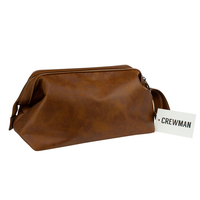 Crewman Toiletry Bag Wetpack Travel Pouch 28x17x12cm Tan