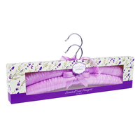 Lulu Grace Set of 2 Scented Coat Hangers Lavender Scent