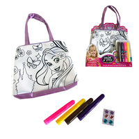 Color 'N Style DIY Colour In Jewellery Bag Girls Kids Art Set 3+ Years