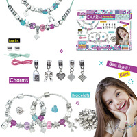 Charm Jewellery DIY Design Set Girls Kids Childrens Pretend Play