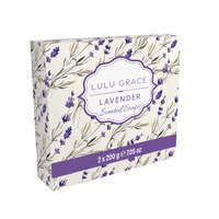 Lulu Grace Scented Lavender Soap 200g Twin Pack