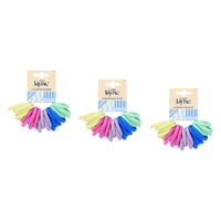 Lady Jayne Pastel Soft Knitted Ponytailers 24 Pack x 3 Bundle of 3