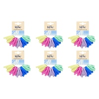 Lady Jayne Pastel Soft Knitted Ponytailers 24 Pack x 3 Bundle of 6