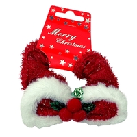 Christmas Accessories Mistletoe Scrunchie