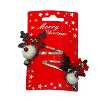 Christmas Accessories Reindeer Hair Clips